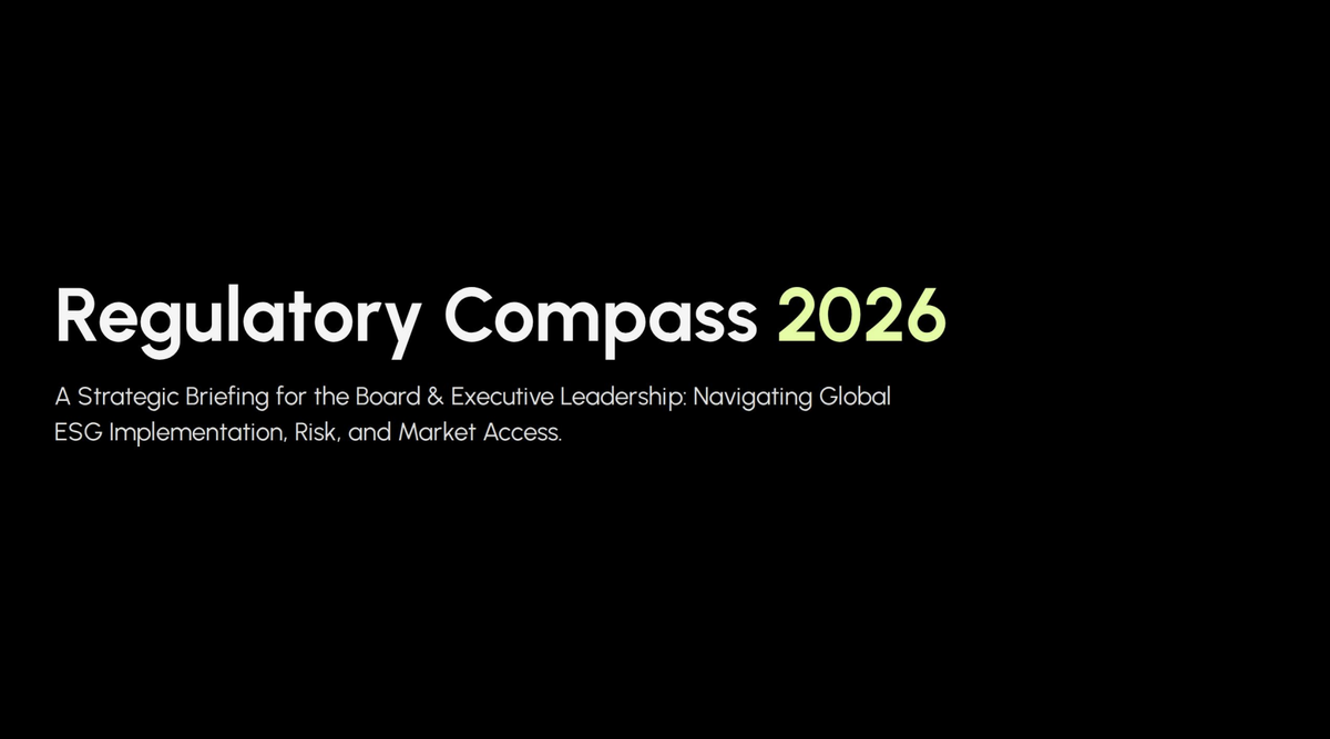 Sustainable/Impact Investing] Regulations Cheatsheet - State of Play (December 2025)